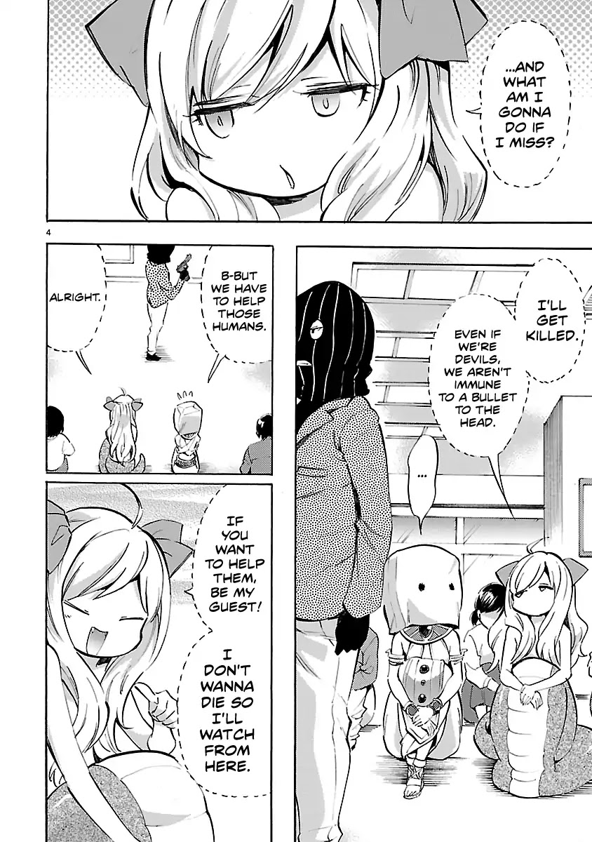 Jashin-chan Dropkick Chapter 71 page 4 - Chapter 71: Jashin-chan, Bank Robber