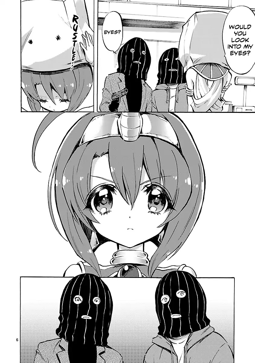Jashin-chan Dropkick Chapter 71 page 6 - Chapter 71: Jashin-chan, Bank Robber