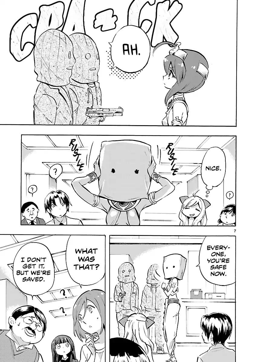 Jashin-chan Dropkick Chapter 71 page 7 - Chapter 71: Jashin-chan, Bank Robber