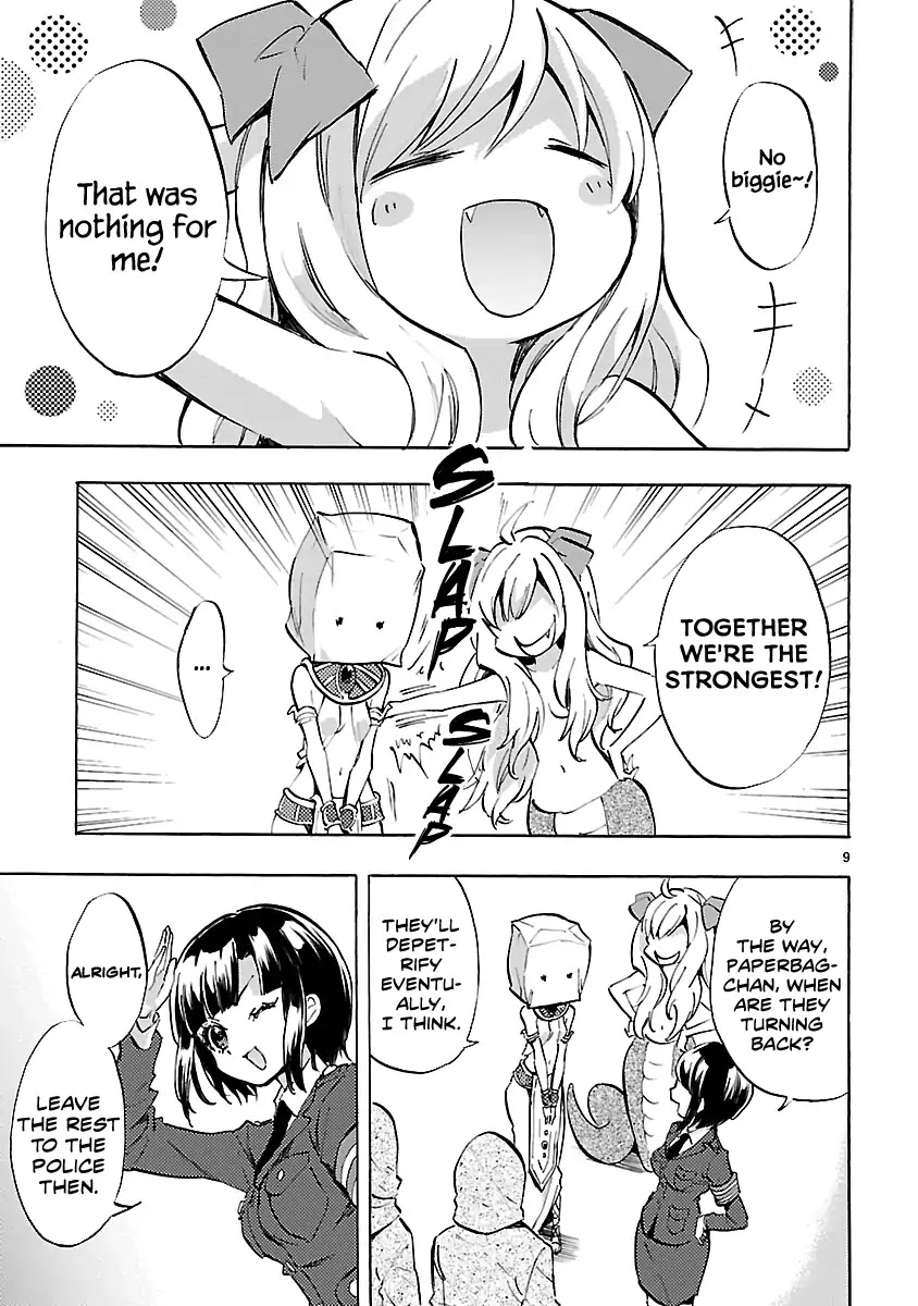 Jashin-chan Dropkick Chapter 71 page 9 - Chapter 71: Jashin-chan, Bank Robber