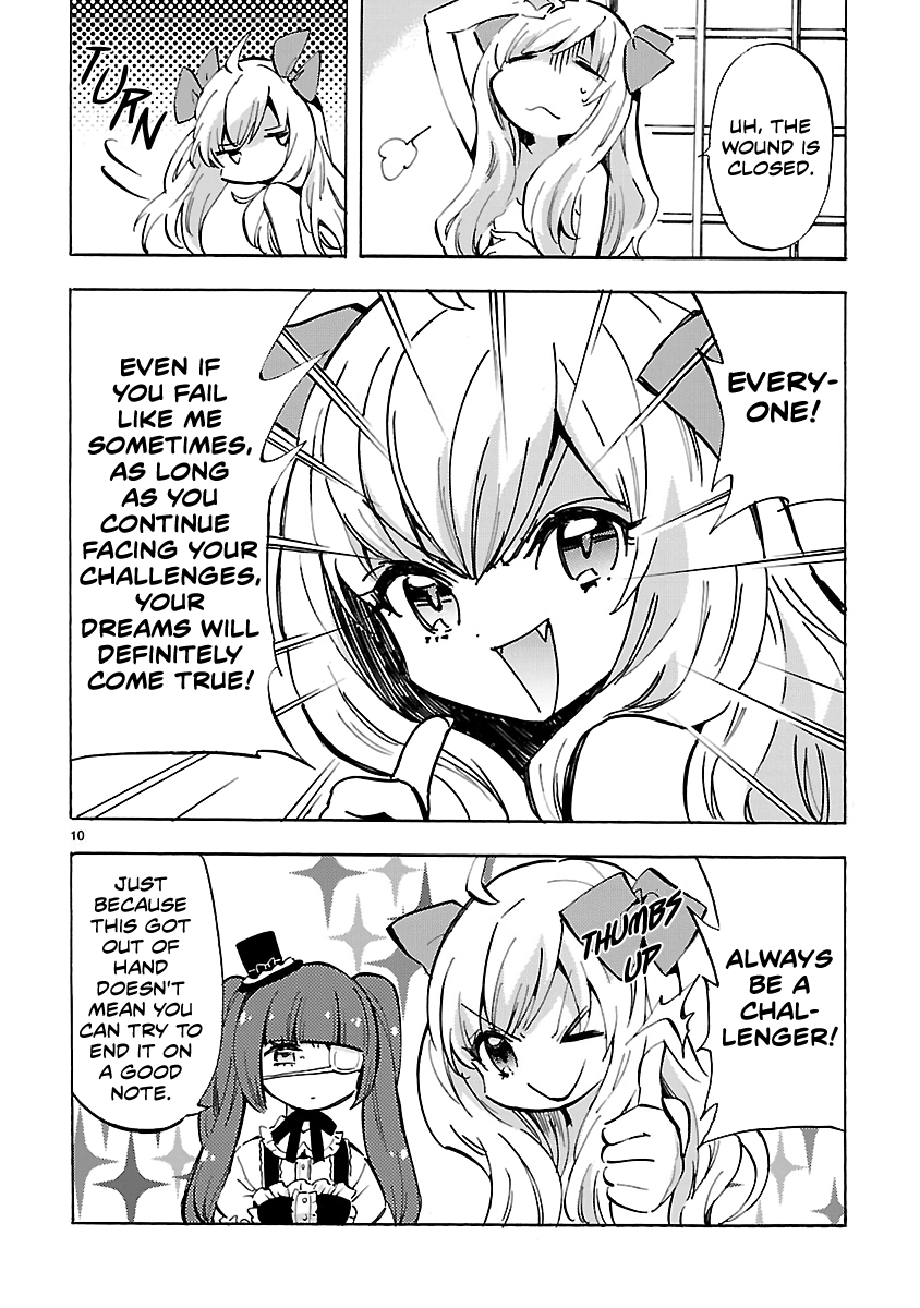 Jashin-chan Dropkick Chapter 72 page 10 - Chapter 72: Terrifying Daruma Game