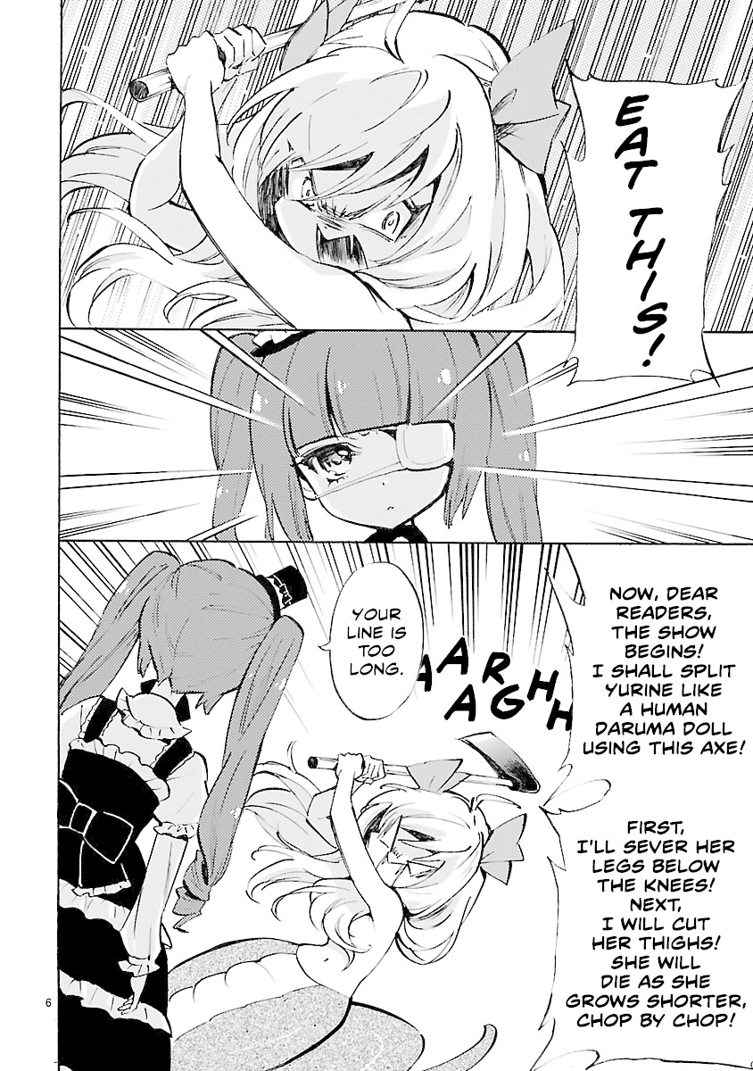 Jashin-chan Dropkick Chapter 72 page 6 - Chapter 72: Terrifying Daruma Game