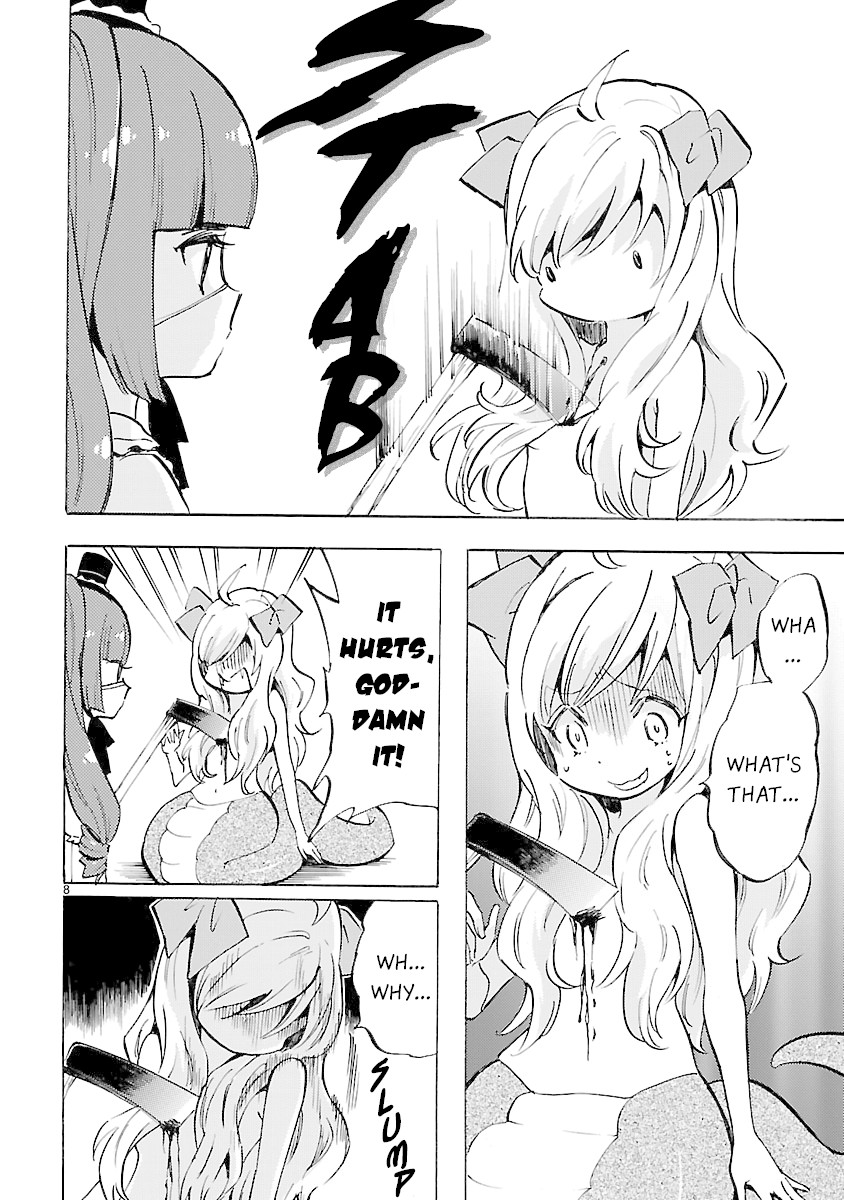 Jashin-chan Dropkick Chapter 72 page 8 - Chapter 72: Terrifying Daruma Game