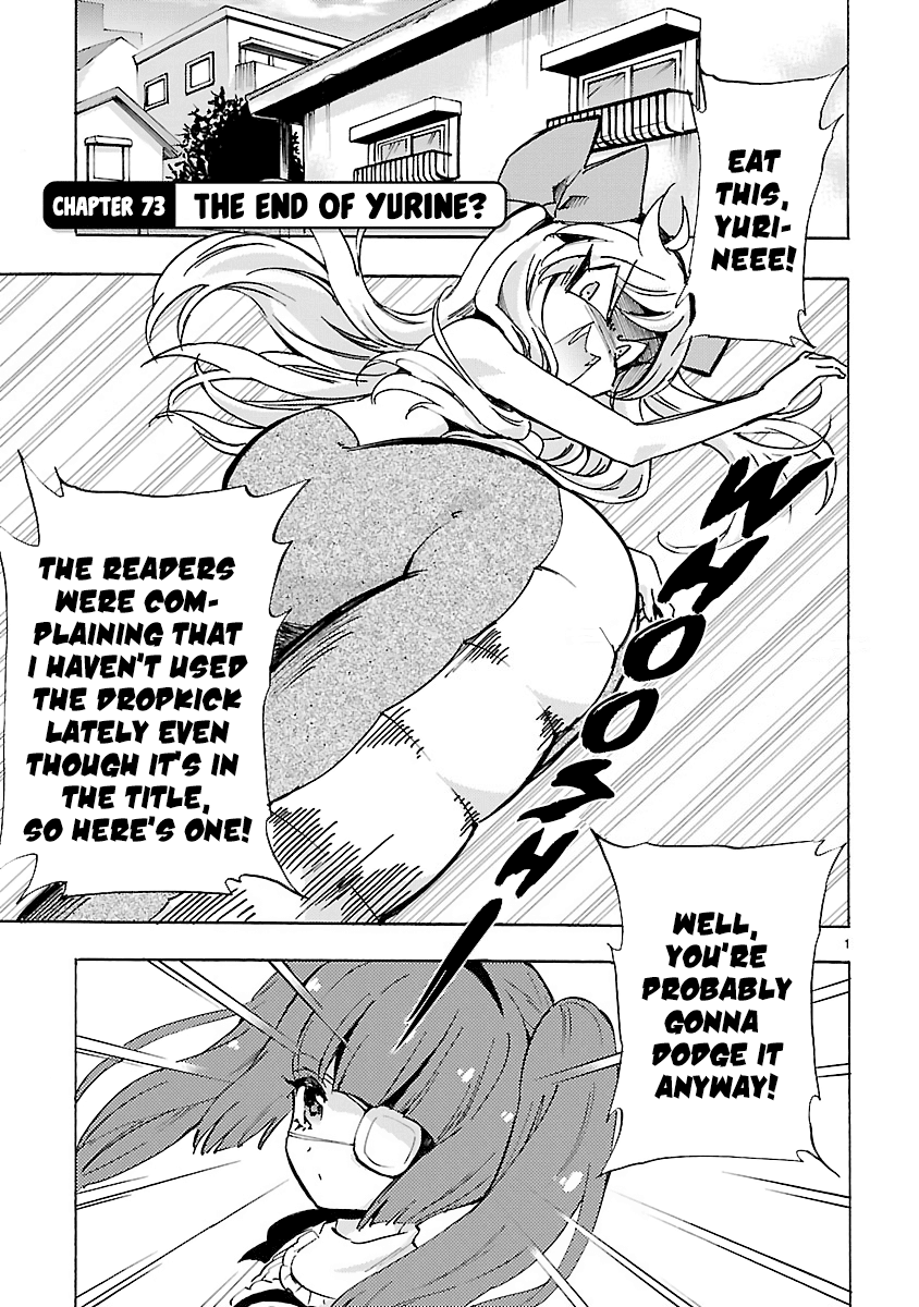 Jashin-chan Dropkick Chapter 73 page 1 - Chapter 73: The End of Yurine?