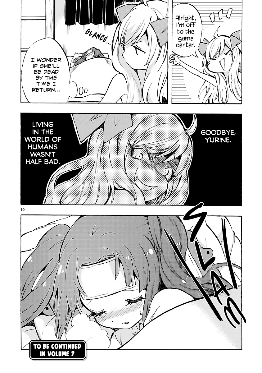 Jashin-chan Dropkick Chapter 73 page 10 - Chapter 73: The End of Yurine?