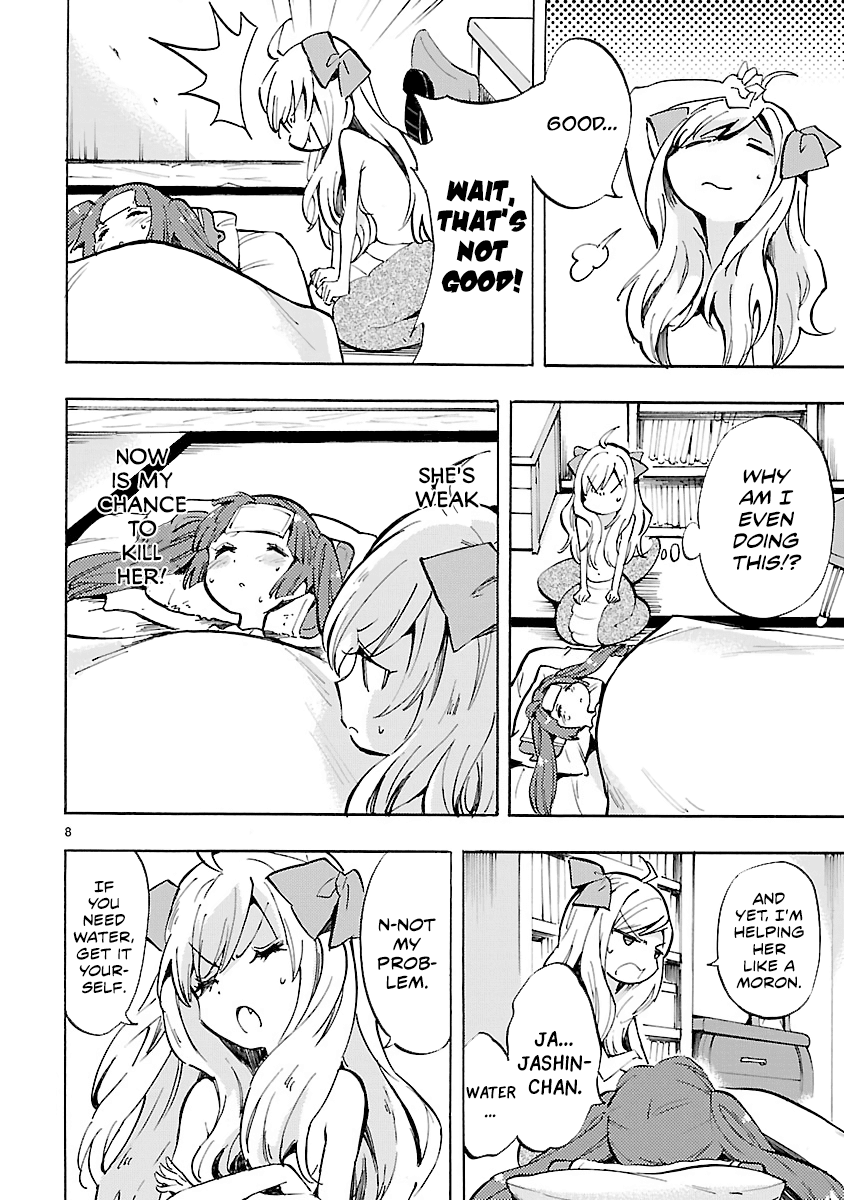 Jashin-chan Dropkick Chapter 73 page 8 - Chapter 73: The End of Yurine?