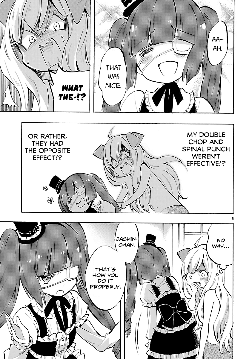 Jashin-chan Dropkick Chapter 75 page 5 - Chapter 75: Jashin-chan Chop