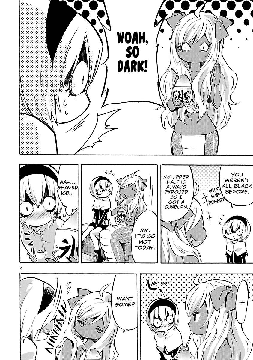Jashin-chan Dropkick Chapter 76 page 2 - Chapter 76: Pekora and Shaved Ice