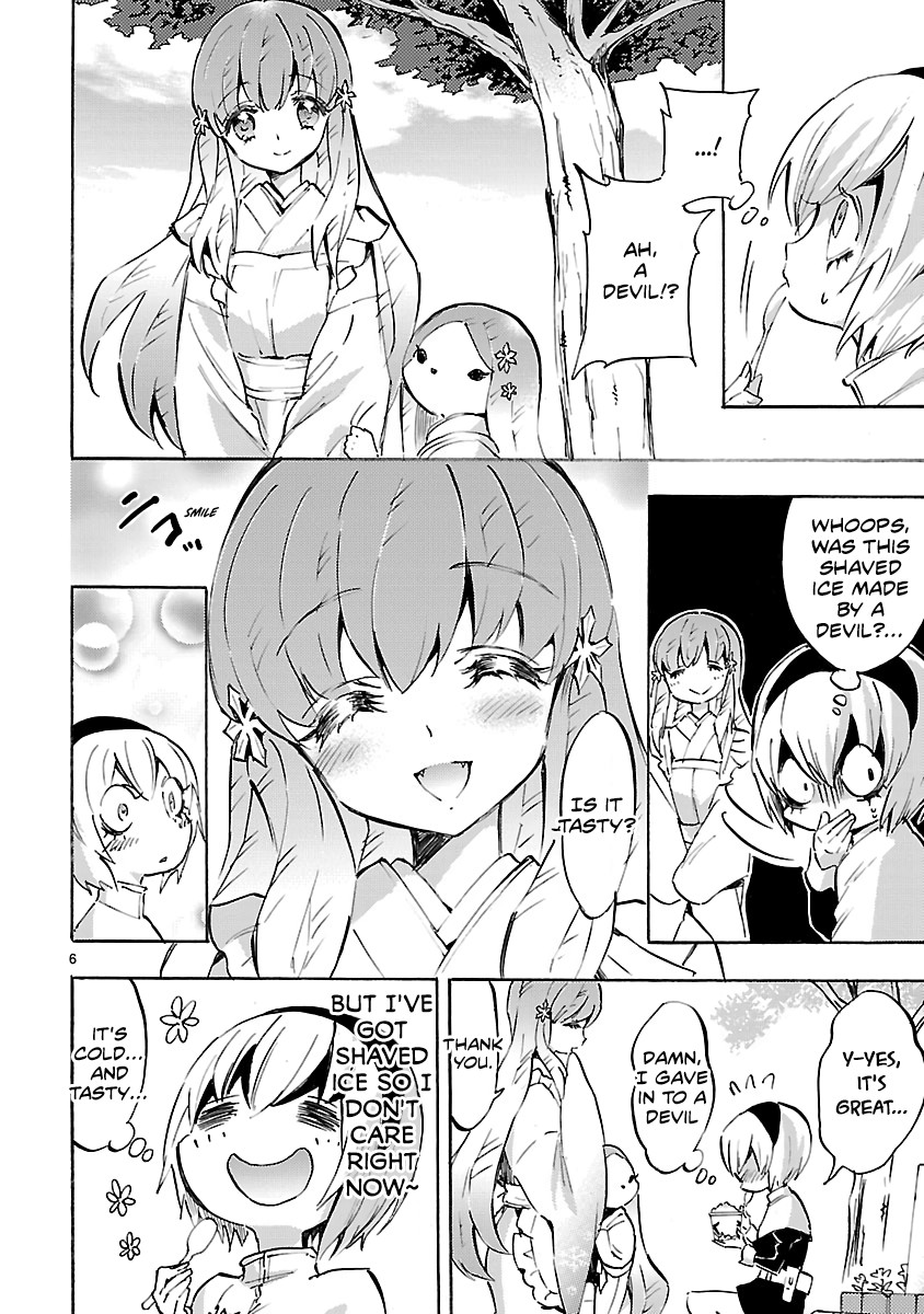 Jashin-chan Dropkick Chapter 76 page 6 - Chapter 76: Pekora and Shaved Ice