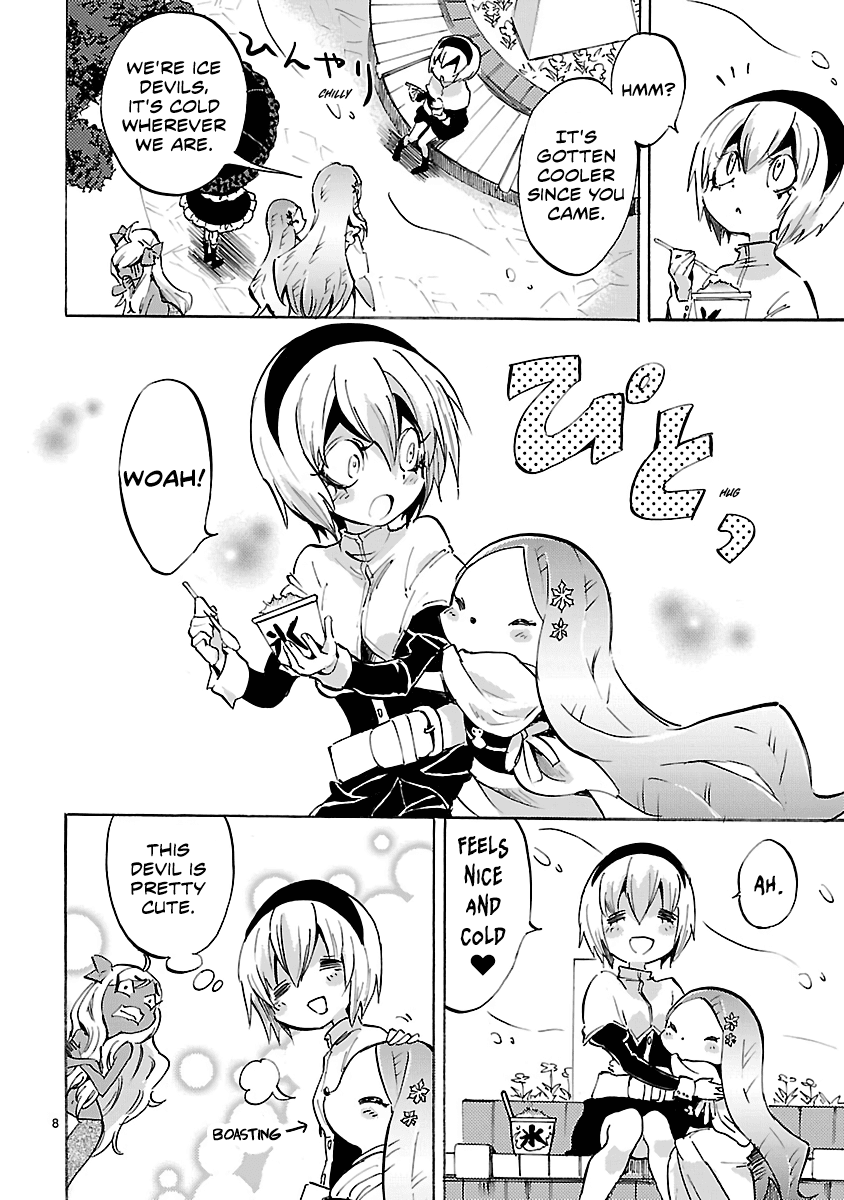 Jashin-chan Dropkick Chapter 76 page 8 - Chapter 76: Pekora and Shaved Ice