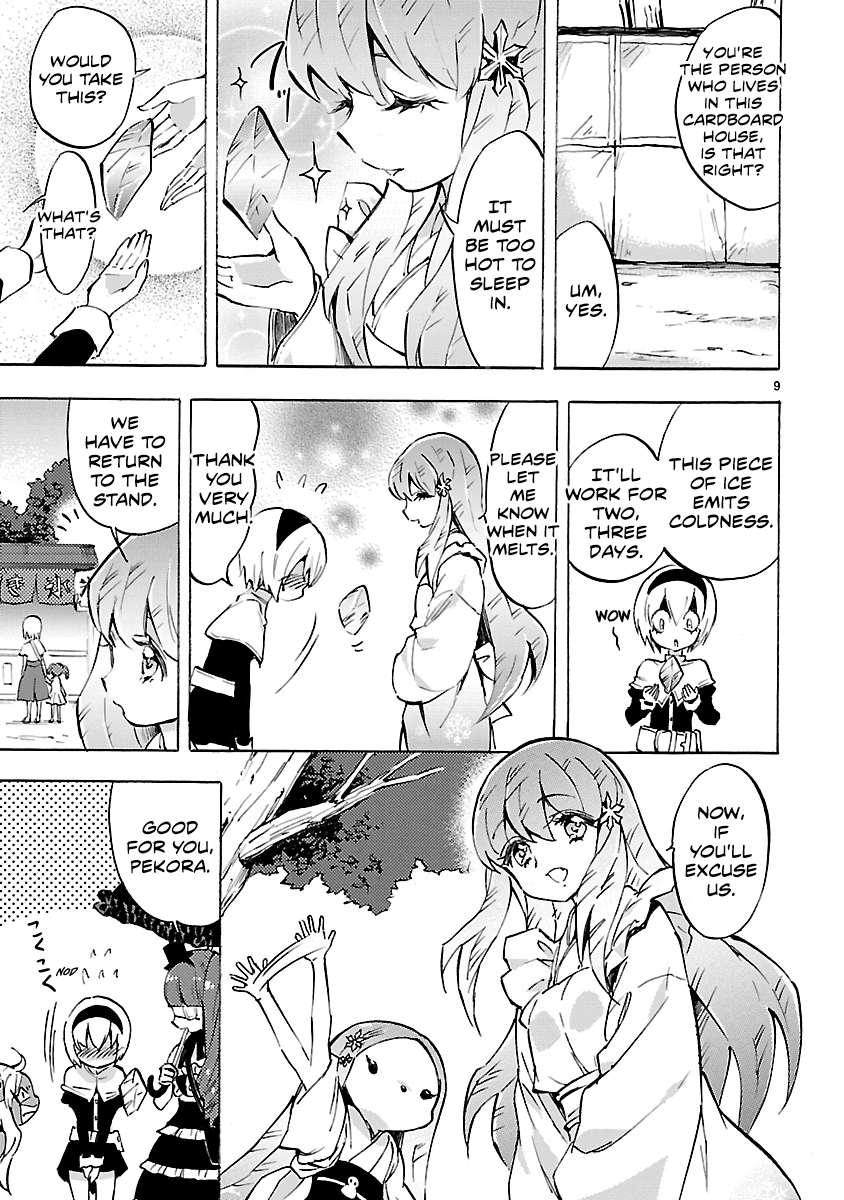 Jashin-chan Dropkick Chapter 76 page 9 - Chapter 76: Pekora and Shaved Ice