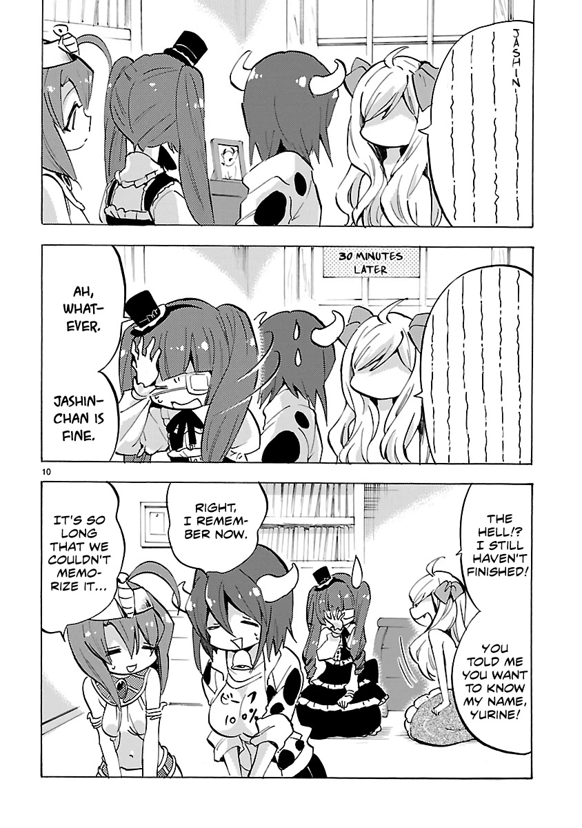 Jashin-chan Dropkick Chapter 77 page 10 - Chapter 77: Jashin-chan's Real Name