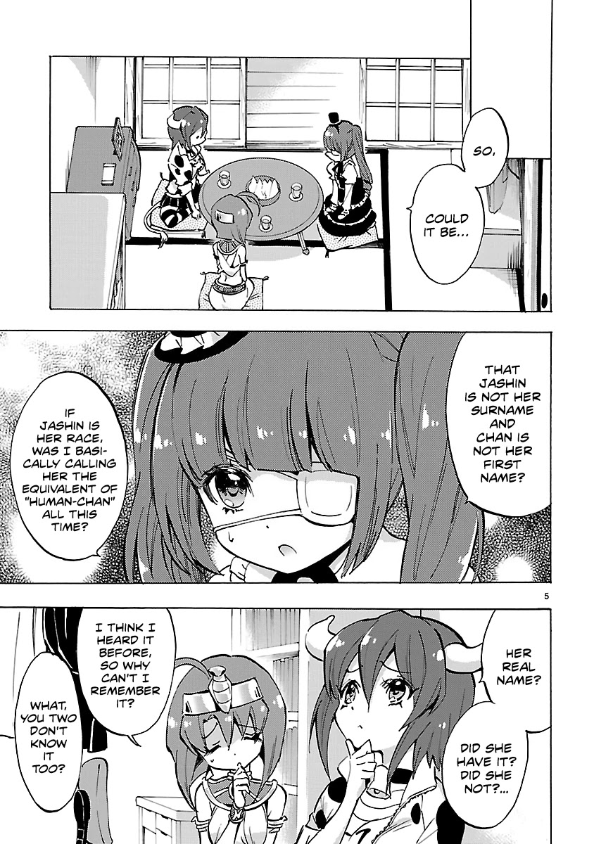 Jashin-chan Dropkick Chapter 77 page 5 - Chapter 77: Jashin-chan's Real Name