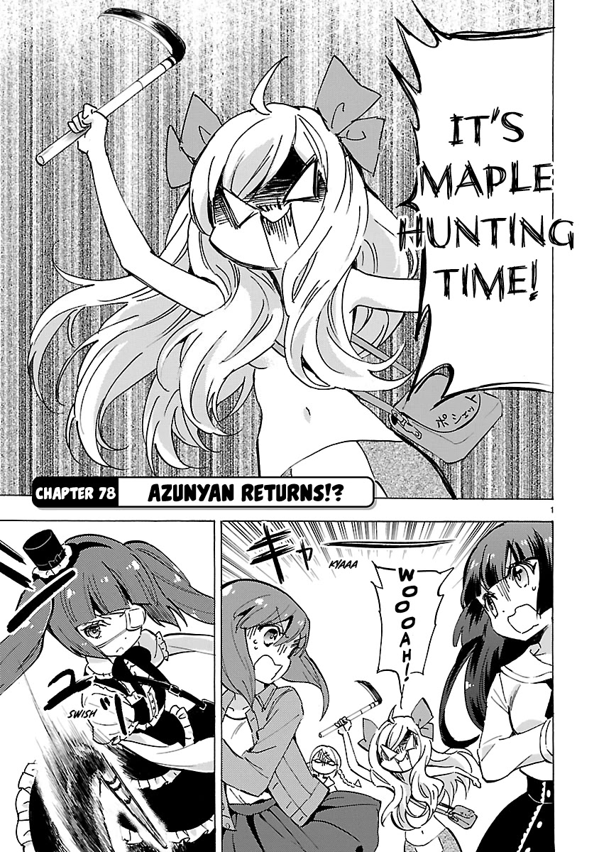 Jashin-chan Dropkick Chapter 78 page 1 - Chapter 78: Azunyan Returns!?