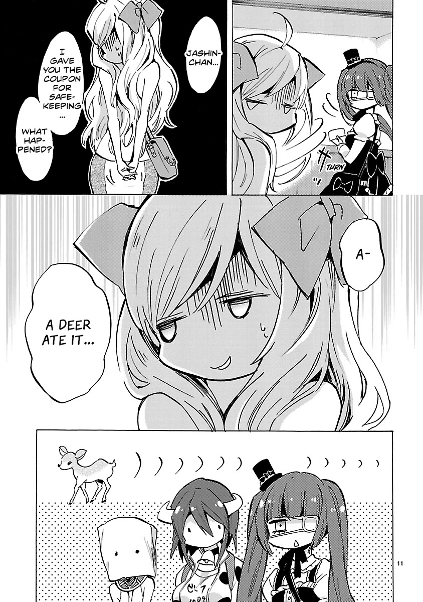 Jashin-chan Dropkick Chapter 78 page 11 - Chapter 78: Azunyan Returns!?