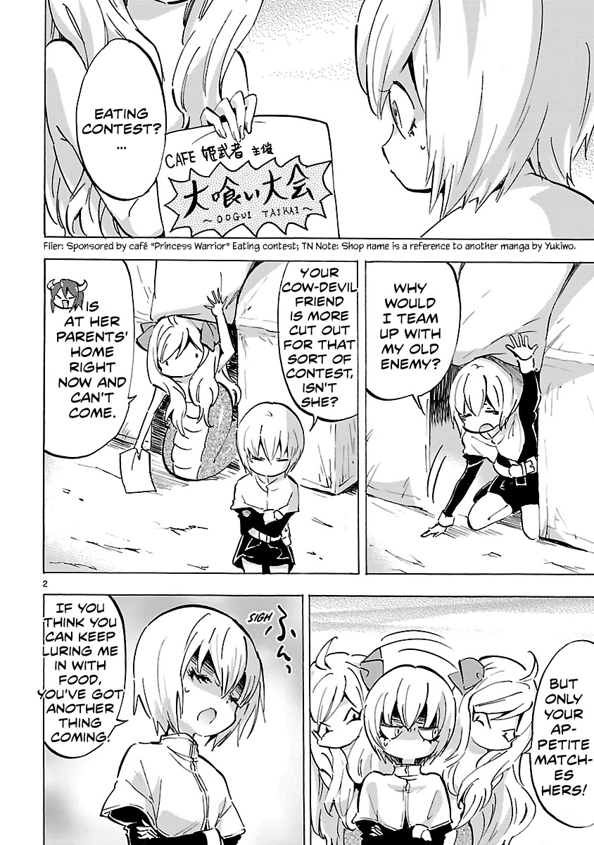 Jashin-chan Dropkick Chapter 79 page 2 - Chapter 79: Eating Competition