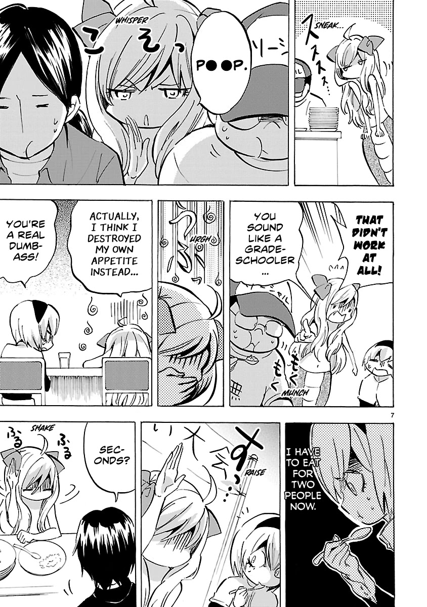 Jashin-chan Dropkick Chapter 79 page 7 - Chapter 79: Eating Competition