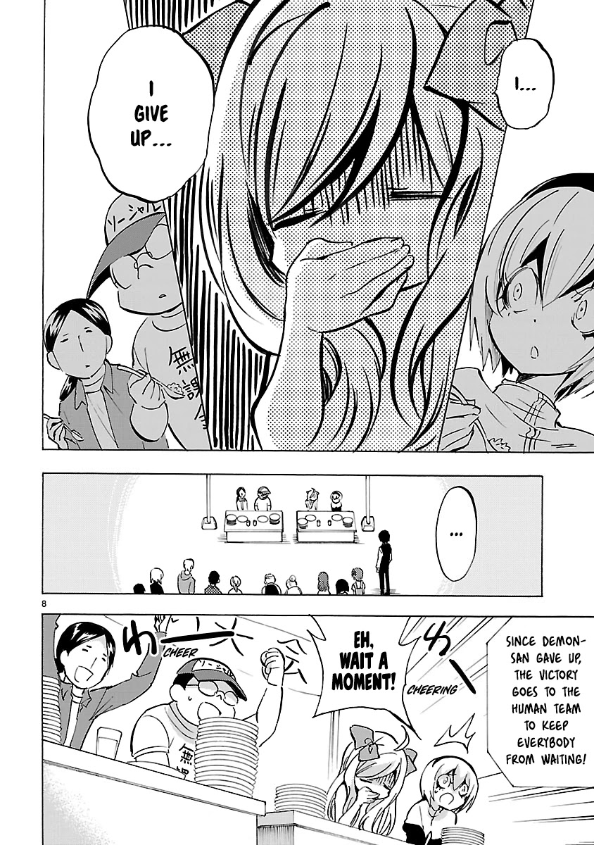 Jashin-chan Dropkick Chapter 79 page 8 - Chapter 79: Eating Competition
