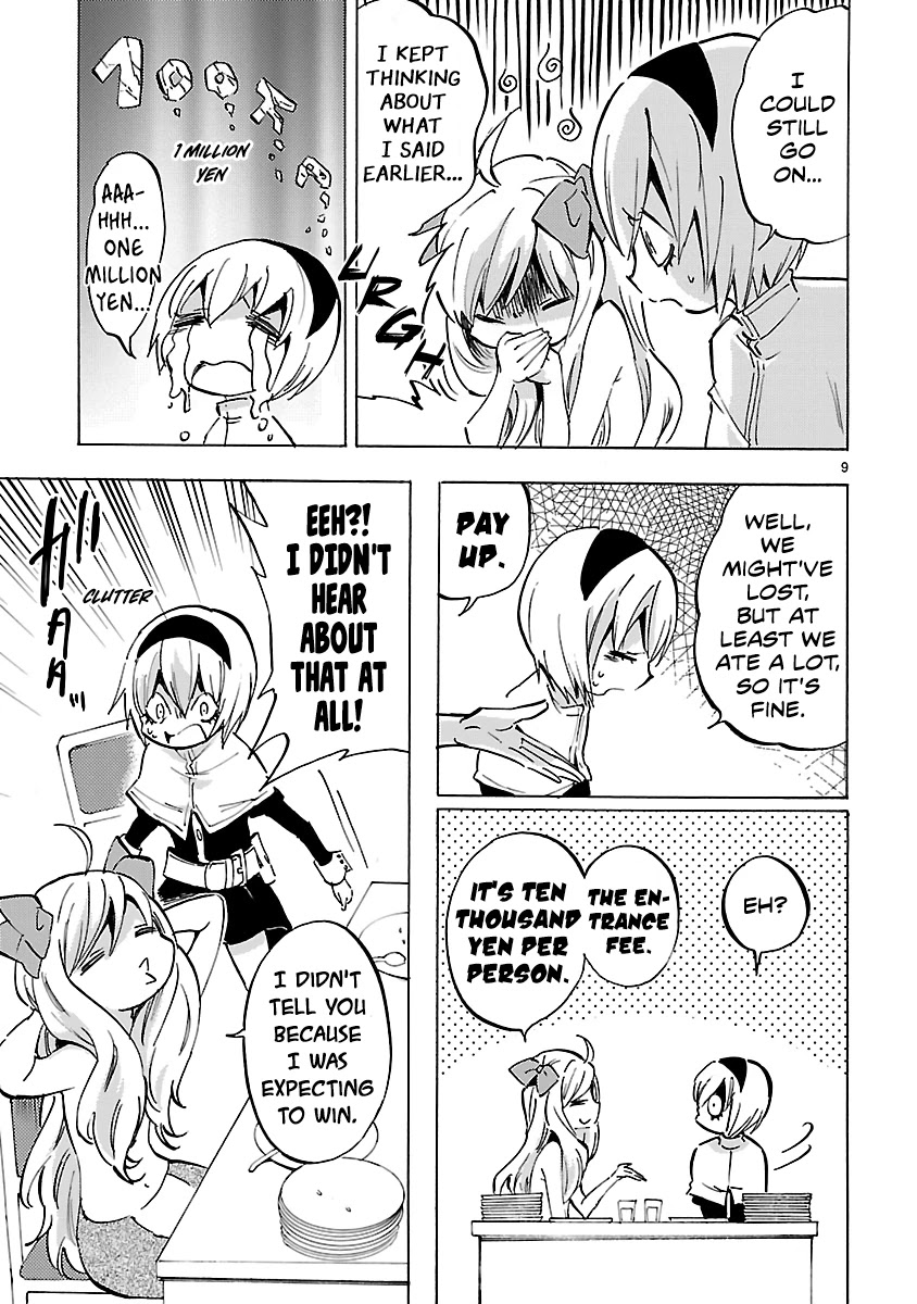 Jashin-chan Dropkick Chapter 79 page 9 - Chapter 79: Eating Competition