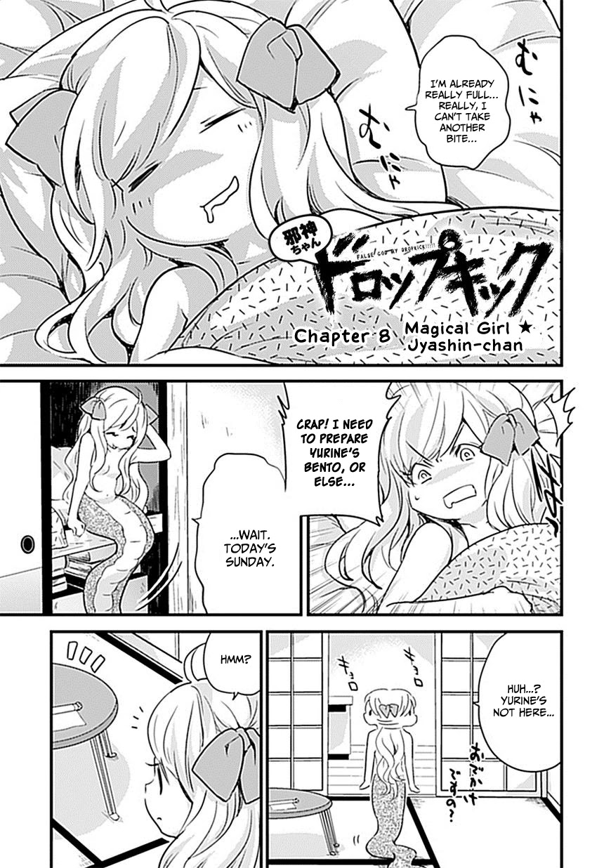Jashin-chan Dropkick Chapter 8 page 1 - Chapter 8: Magical Girl ★Jyashin-chan