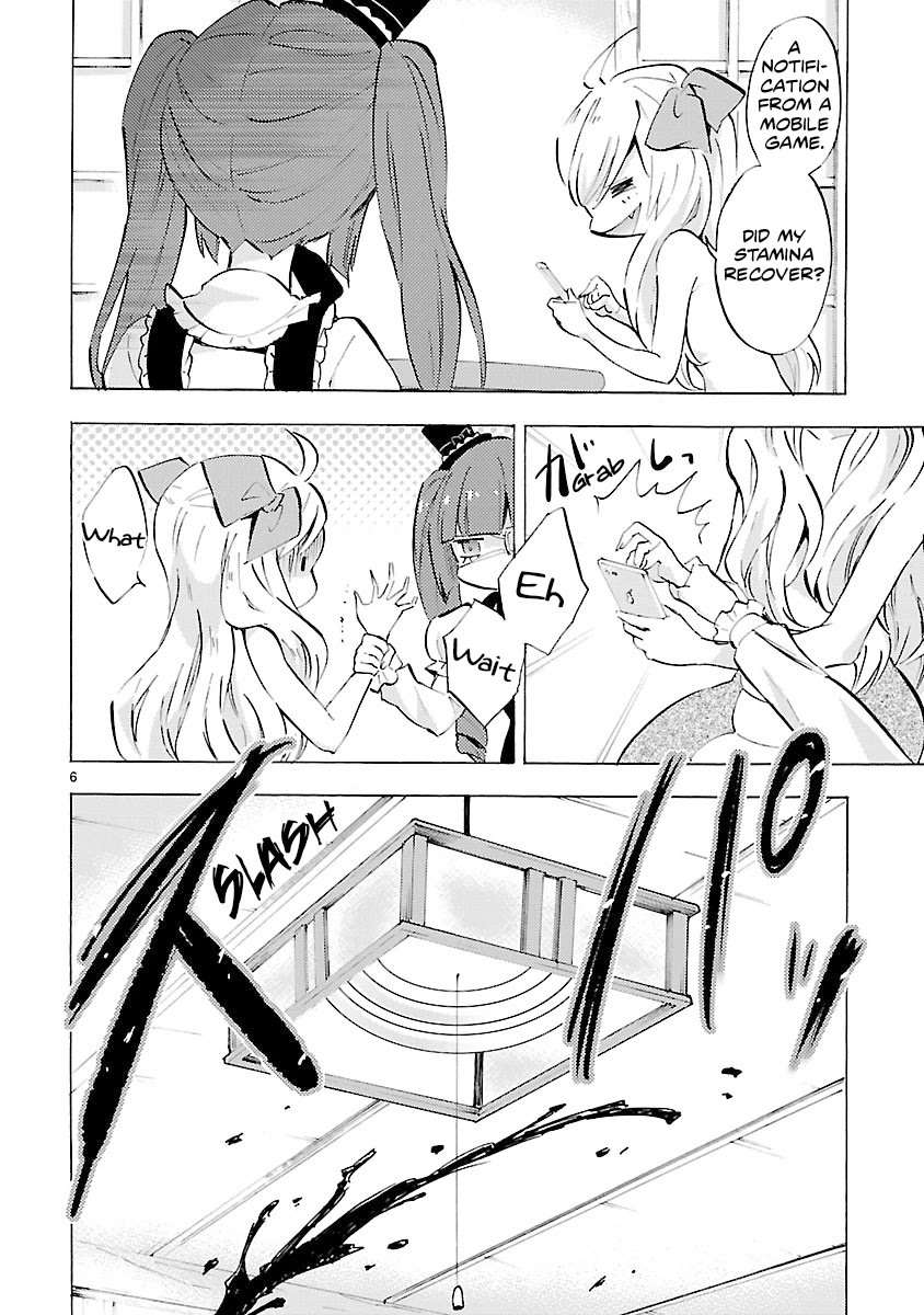 Jashin-chan Dropkick Chapter 81 page 6 - Chapter 81: Compensation