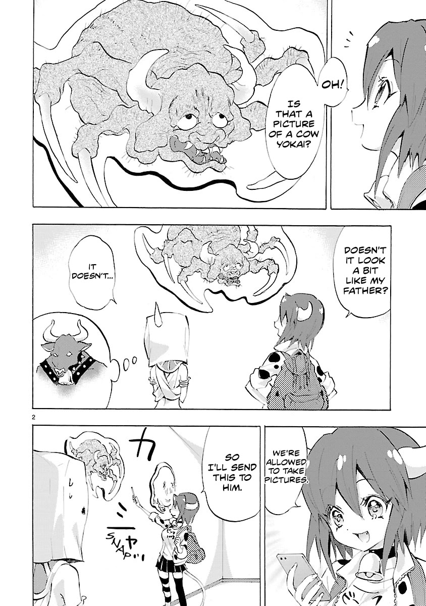 Jashin-chan Dropkick Chapter 82 page 2 - Chapter 82: At the Yokai Exhibit