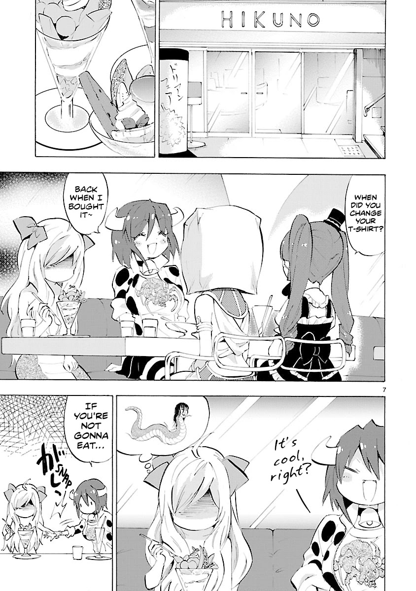 Jashin-chan Dropkick Chapter 82 page 7 - Chapter 82: At the Yokai Exhibit