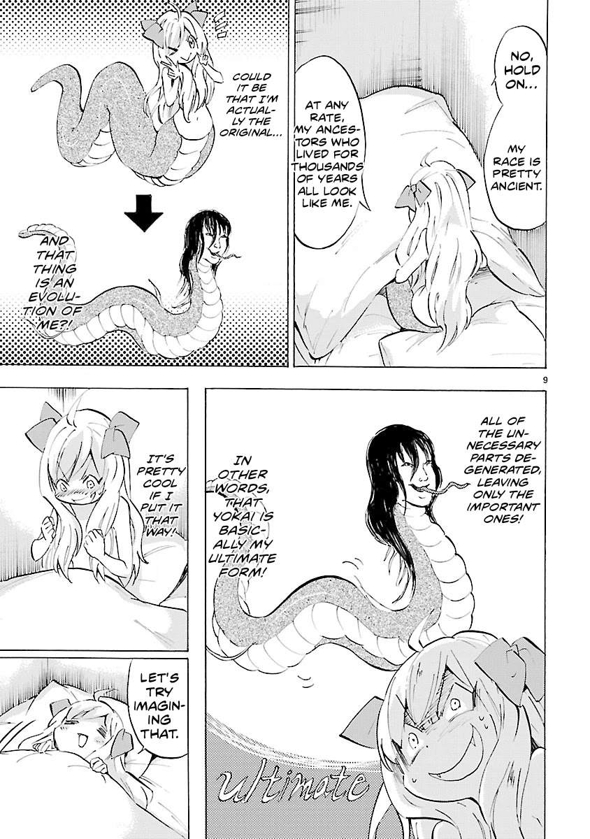 Jashin-chan Dropkick Chapter 82 page 9 - Chapter 82: At the Yokai Exhibit