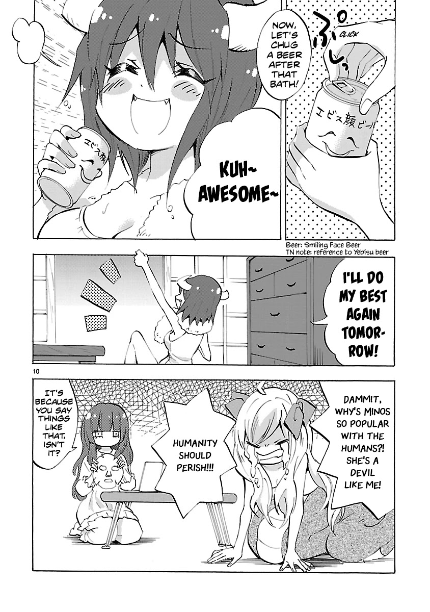 Jashin-chan Dropkick Chapter 83 page 10 - Chapter 83: A Day in the Life of Minos