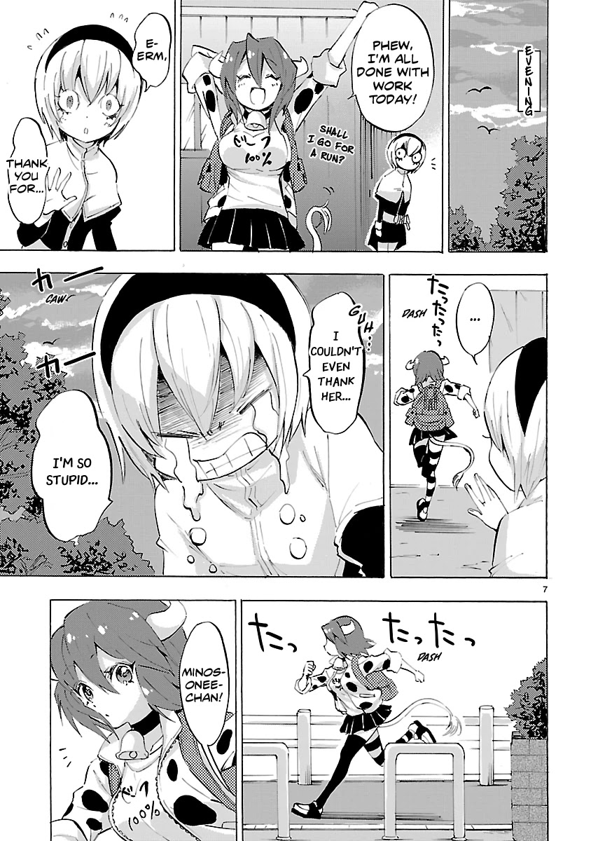 Jashin-chan Dropkick Chapter 83 page 7 - Chapter 83: A Day in the Life of Minos