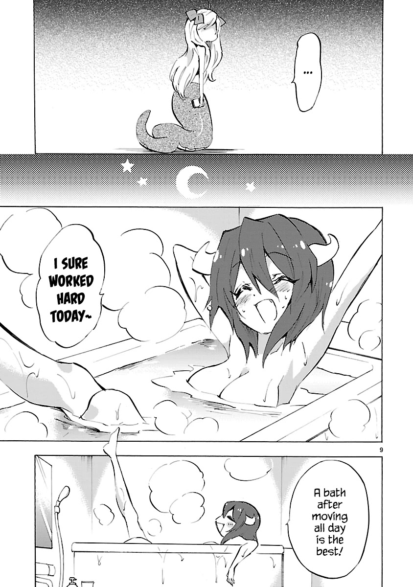 Jashin-chan Dropkick Chapter 83 page 9 - Chapter 83: A Day in the Life of Minos