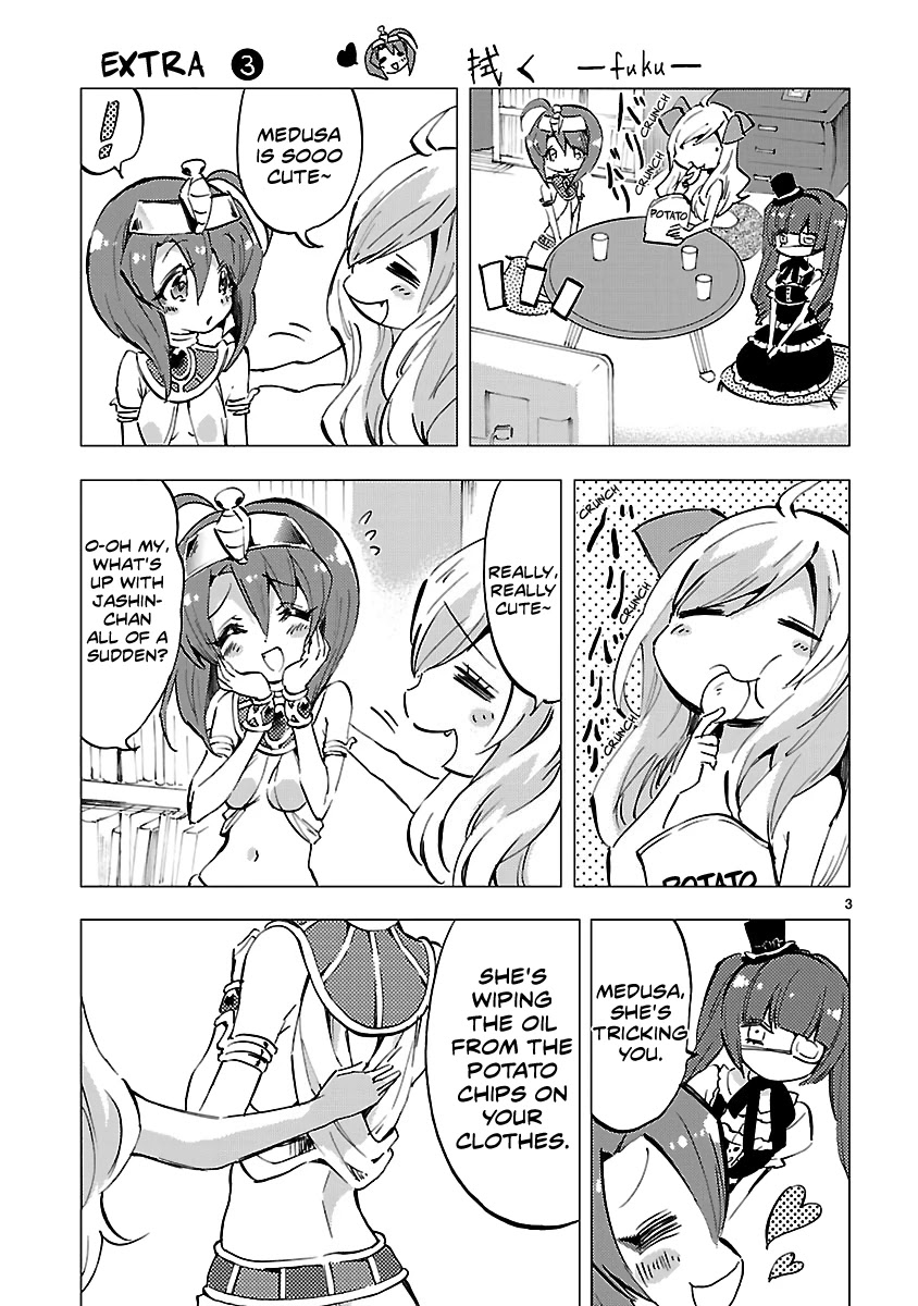 Jashin-chan Dropkick Chapter 84.5 page 3 - Chapter 84.5: Extras