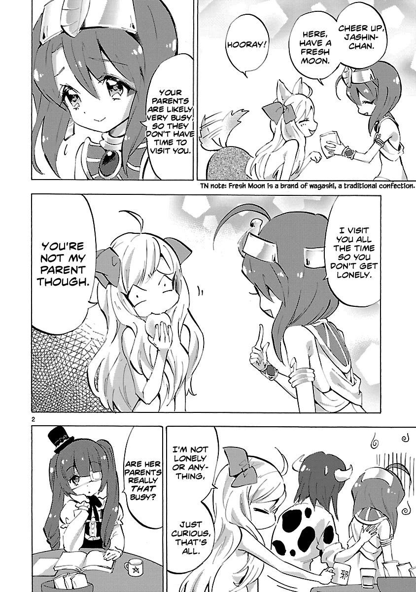 Jashin-chan Dropkick Chapter 84 page 2 - Chapter 84: Family Portrait