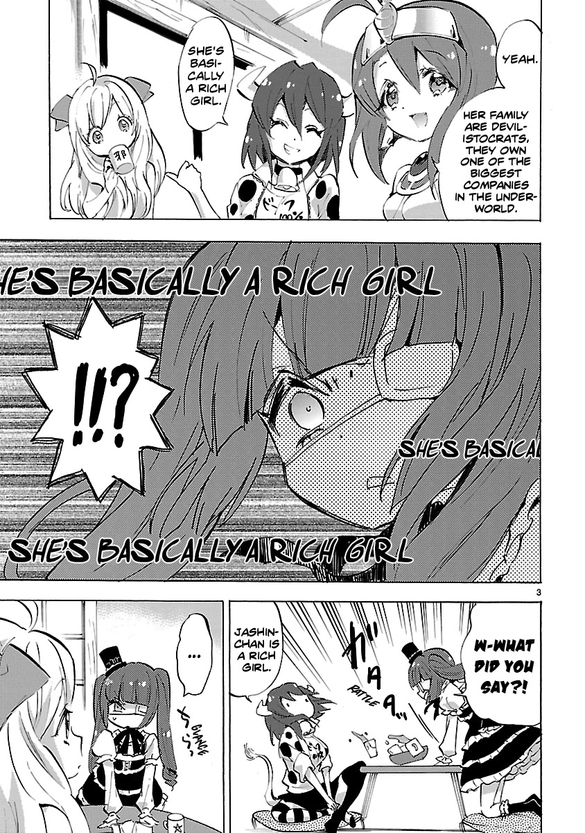 Jashin-chan Dropkick Chapter 84 page 3 - Chapter 84: Family Portrait
