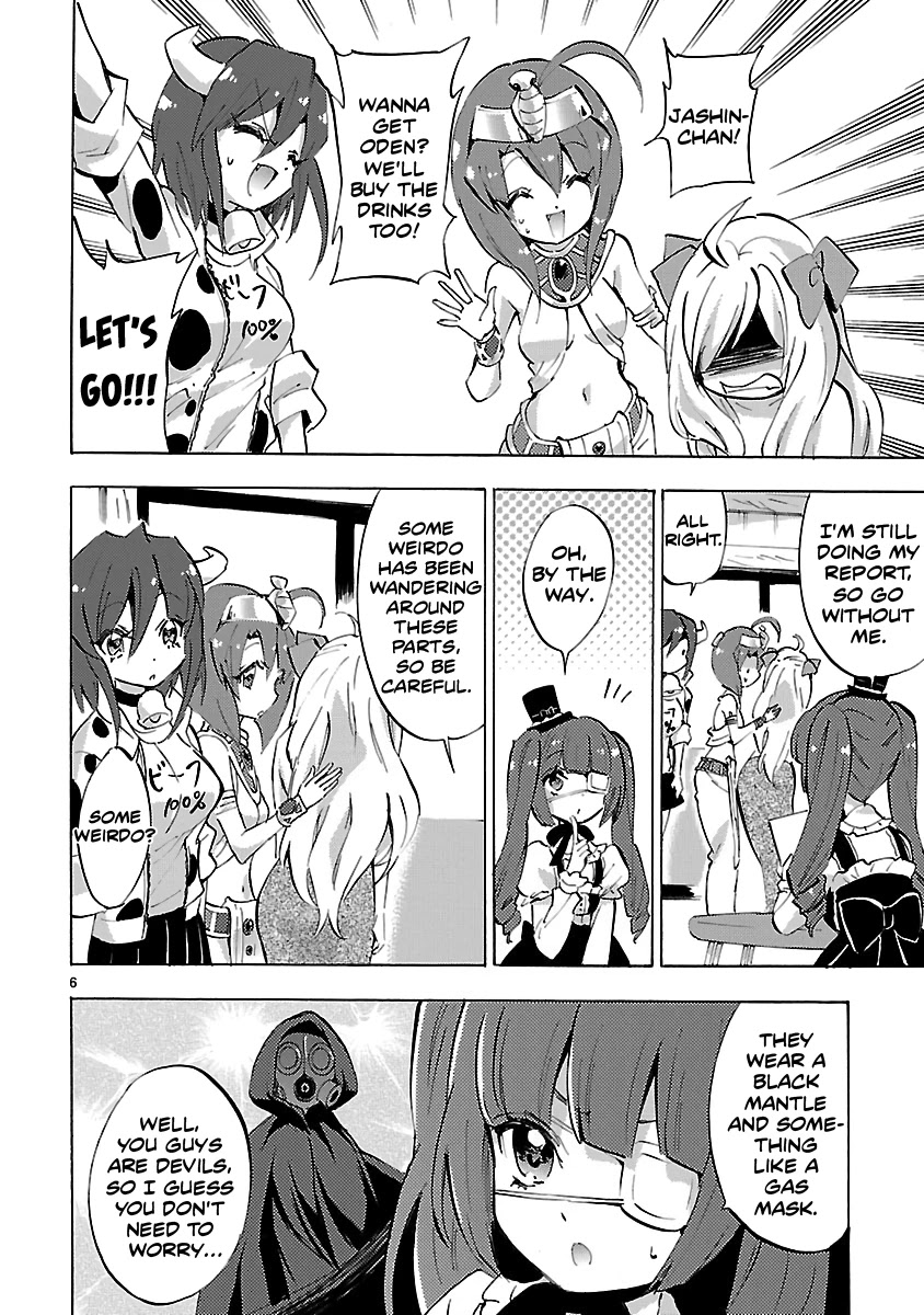 Jashin-chan Dropkick Chapter 84 page 6 - Chapter 84: Family Portrait