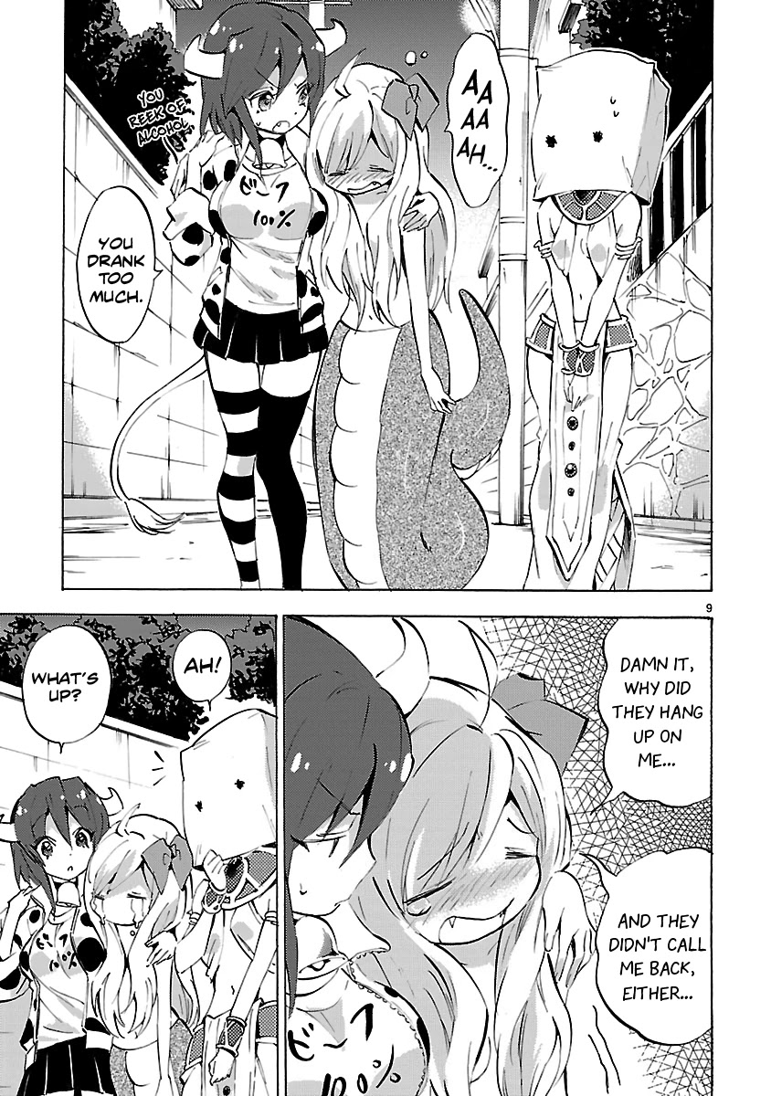Jashin-chan Dropkick Chapter 84 page 9 - Chapter 84: Family Portrait