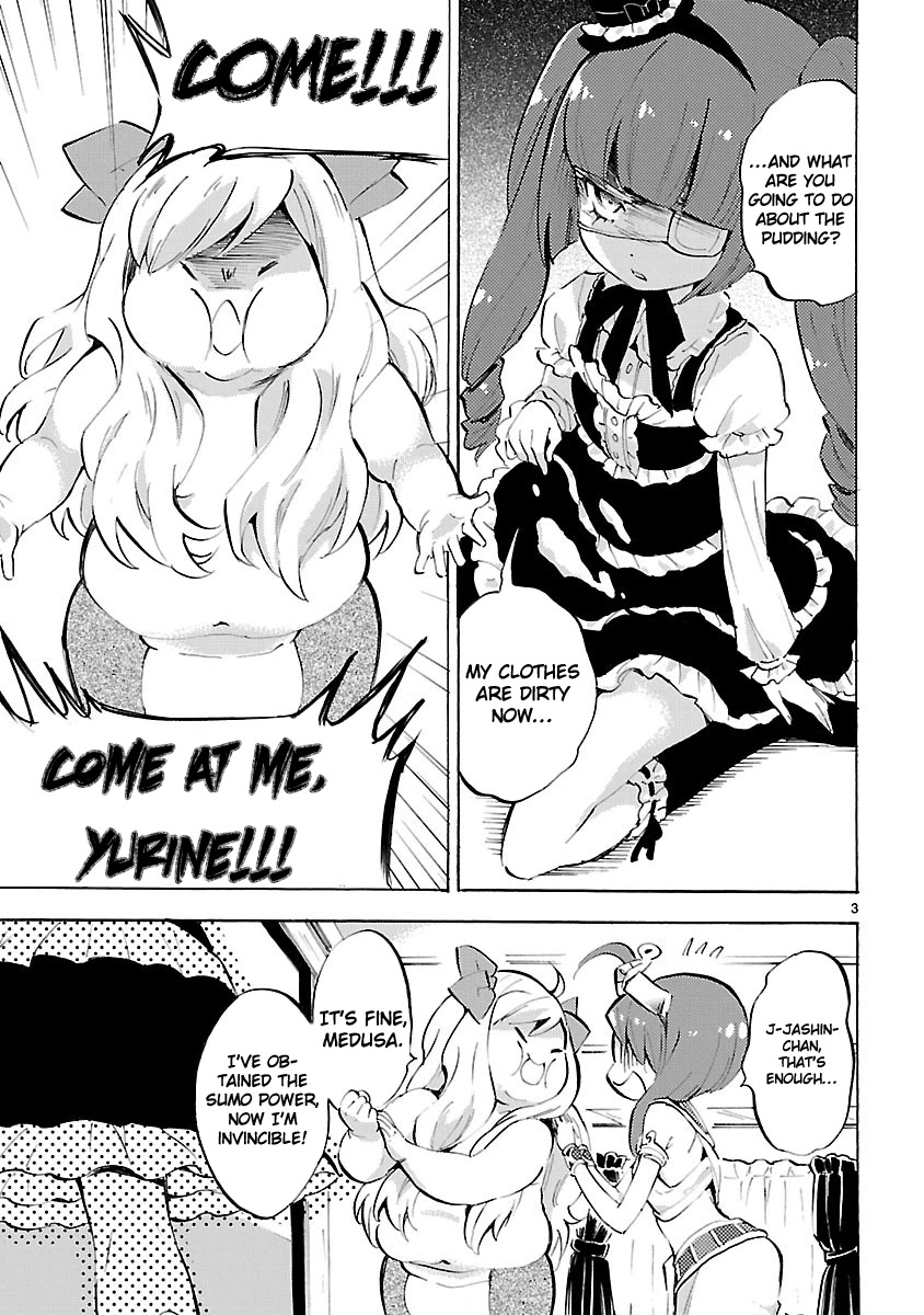 Jashin-chan Dropkick Chapter 86 page 3 - Chapter 86: Swapped Front and Back