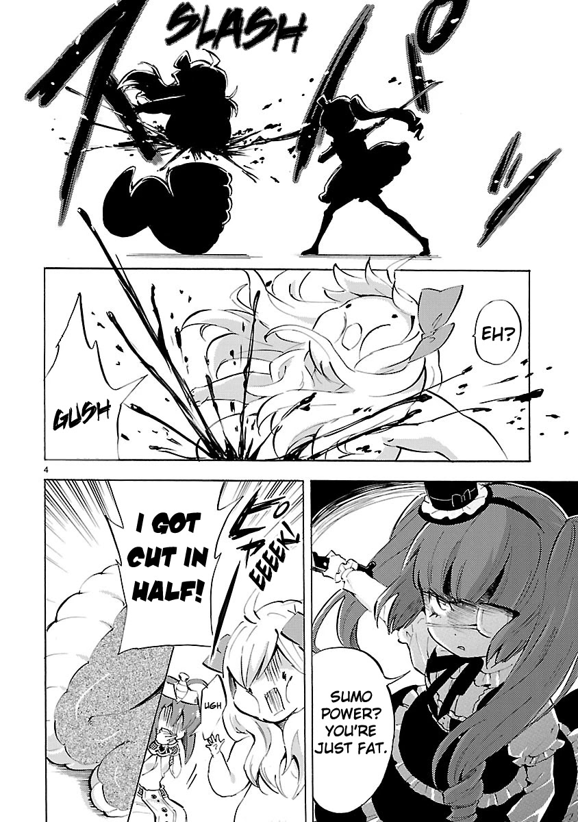 Jashin-chan Dropkick Chapter 86 page 4 - Chapter 86: Swapped Front and Back