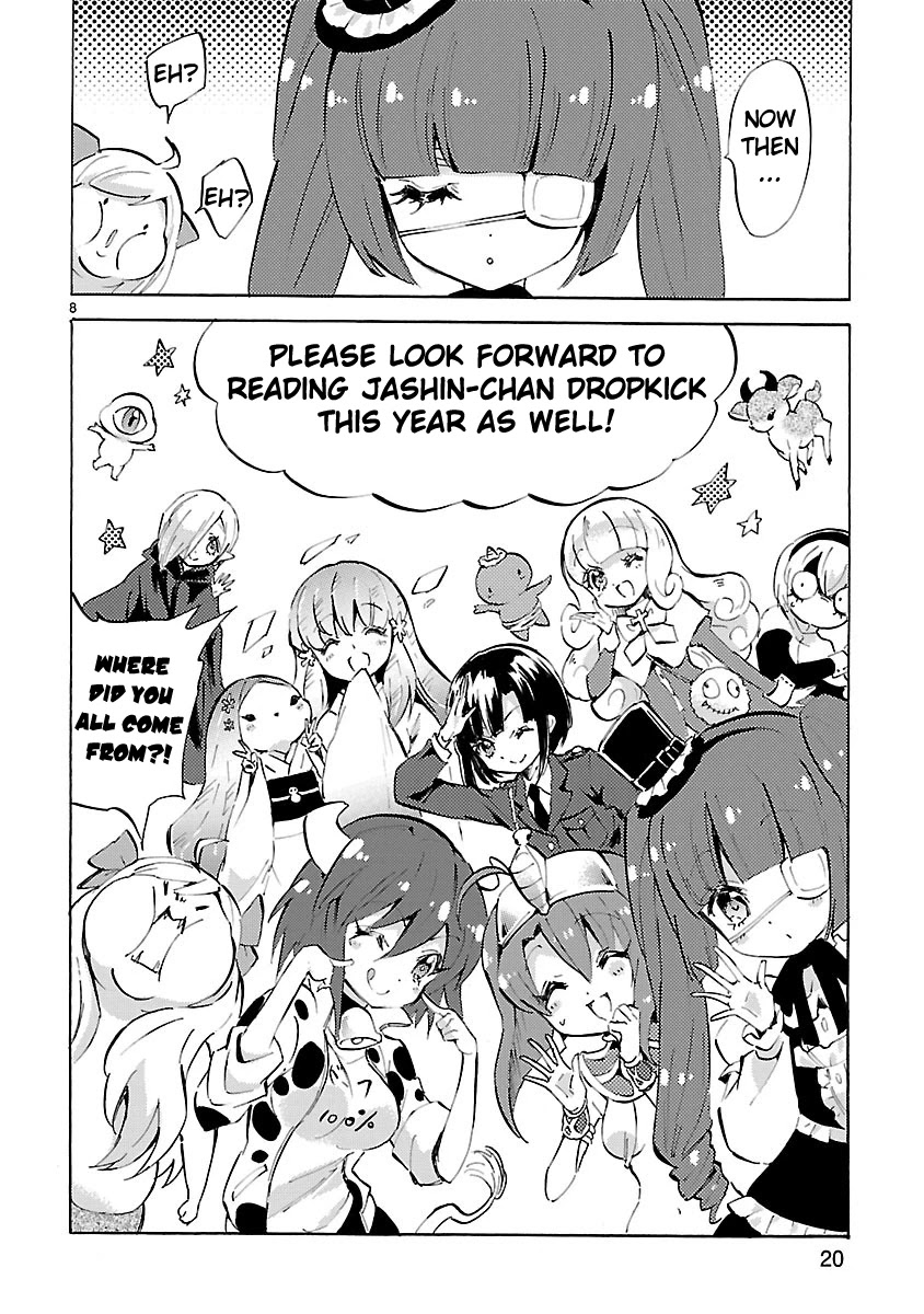 Jashin-chan Dropkick Chapter 86 page 8 - Chapter 86: Swapped Front and Back