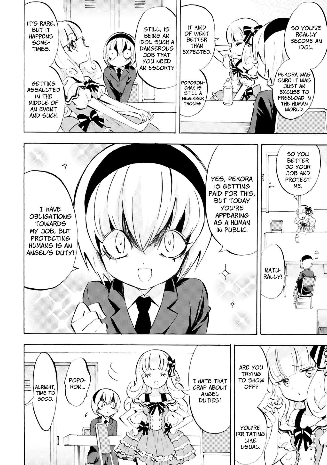 Jashin-chan Dropkick Chapter 87 page 4 - Chapter 87: Shield (Angel)