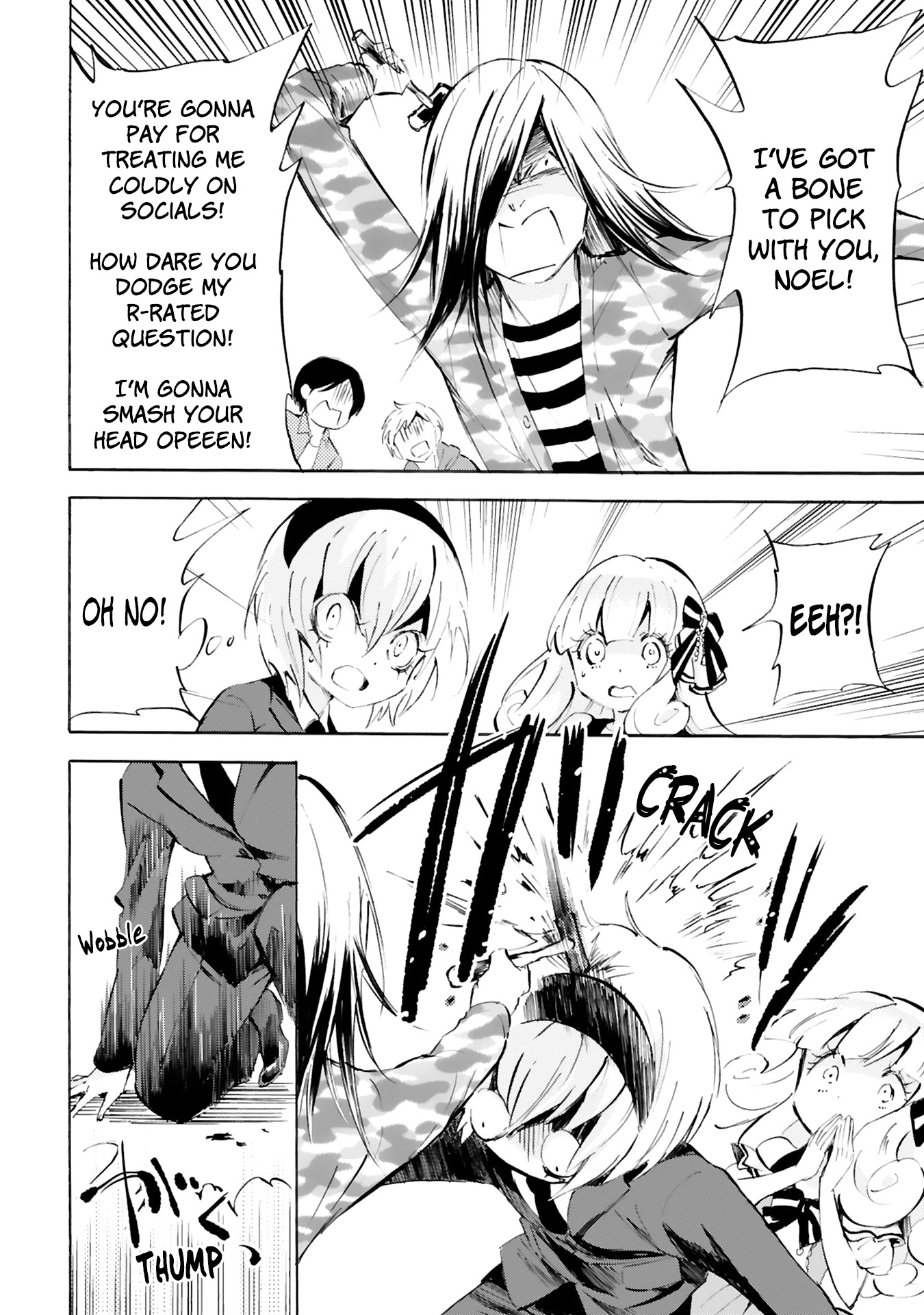 Jashin-chan Dropkick Chapter 87 page 6 - Chapter 87: Shield (Angel)