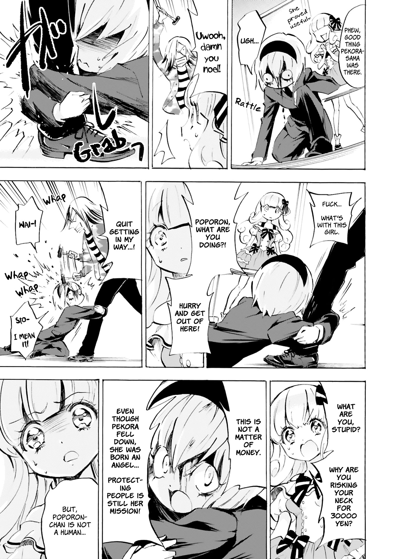 Jashin-chan Dropkick Chapter 87 page 7 - Chapter 87: Shield (Angel)