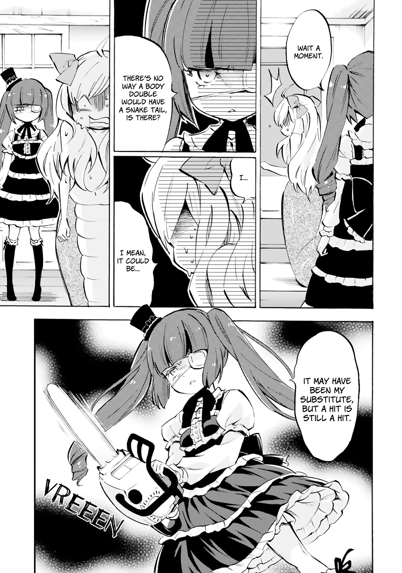 Jashin-chan Dropkick Chapter 88 page 7 - Chapter 88: Make It A Double