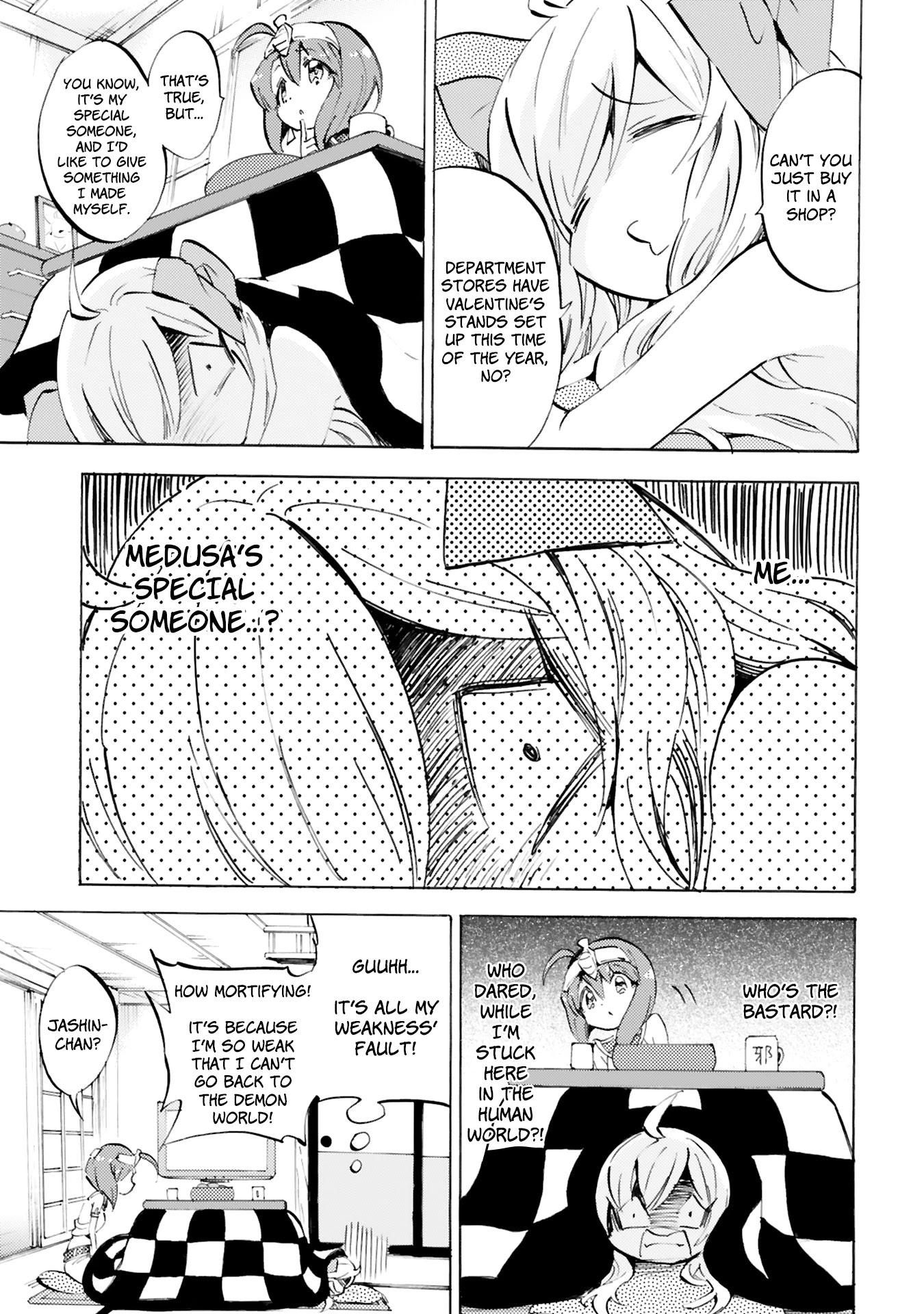 Jashin-chan Dropkick Chapter 89 page 3 - Chapter 89: St. Valentine's Day