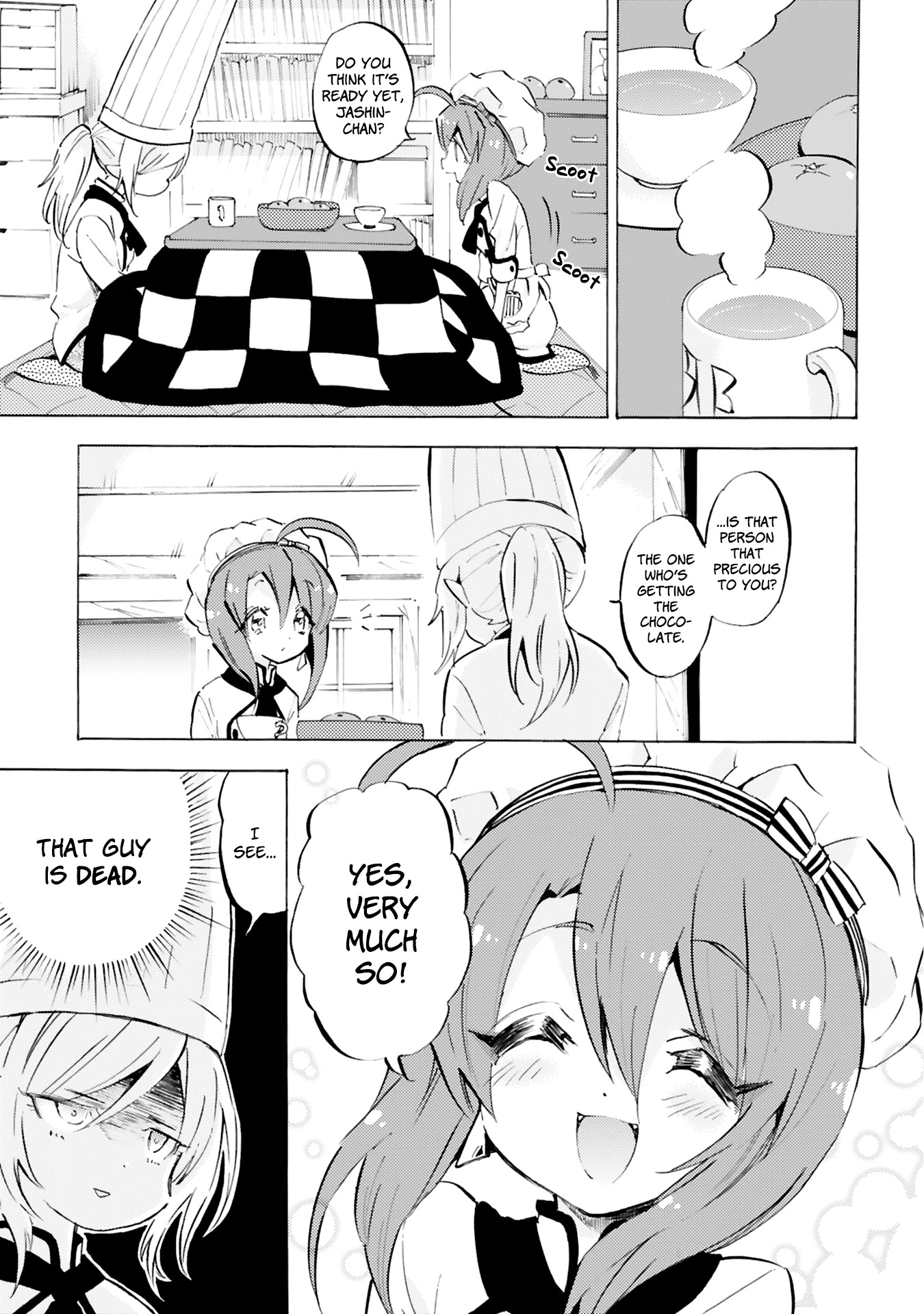 Jashin-chan Dropkick Chapter 89 page 7 - Chapter 89: St. Valentine's Day