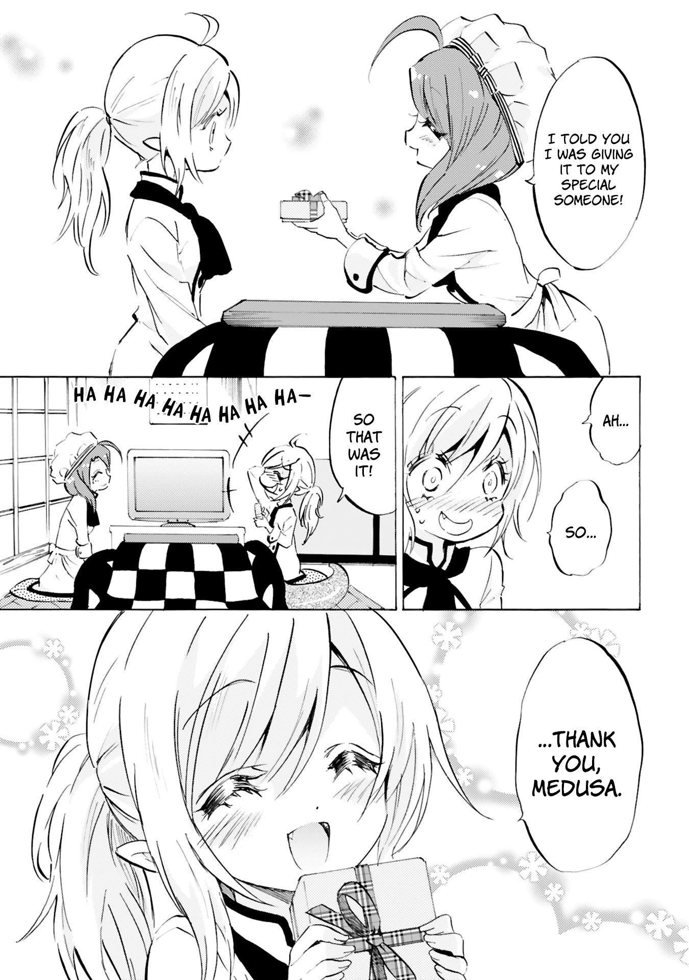 Jashin-chan Dropkick Chapter 89 page 9 - Chapter 89: St. Valentine's Day