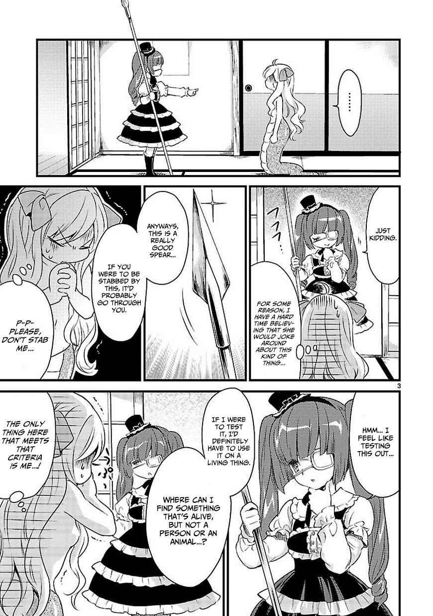 Jashin-chan Dropkick Chapter 9 page 3 - Chapter 9: Jyashin-chan and the Spear