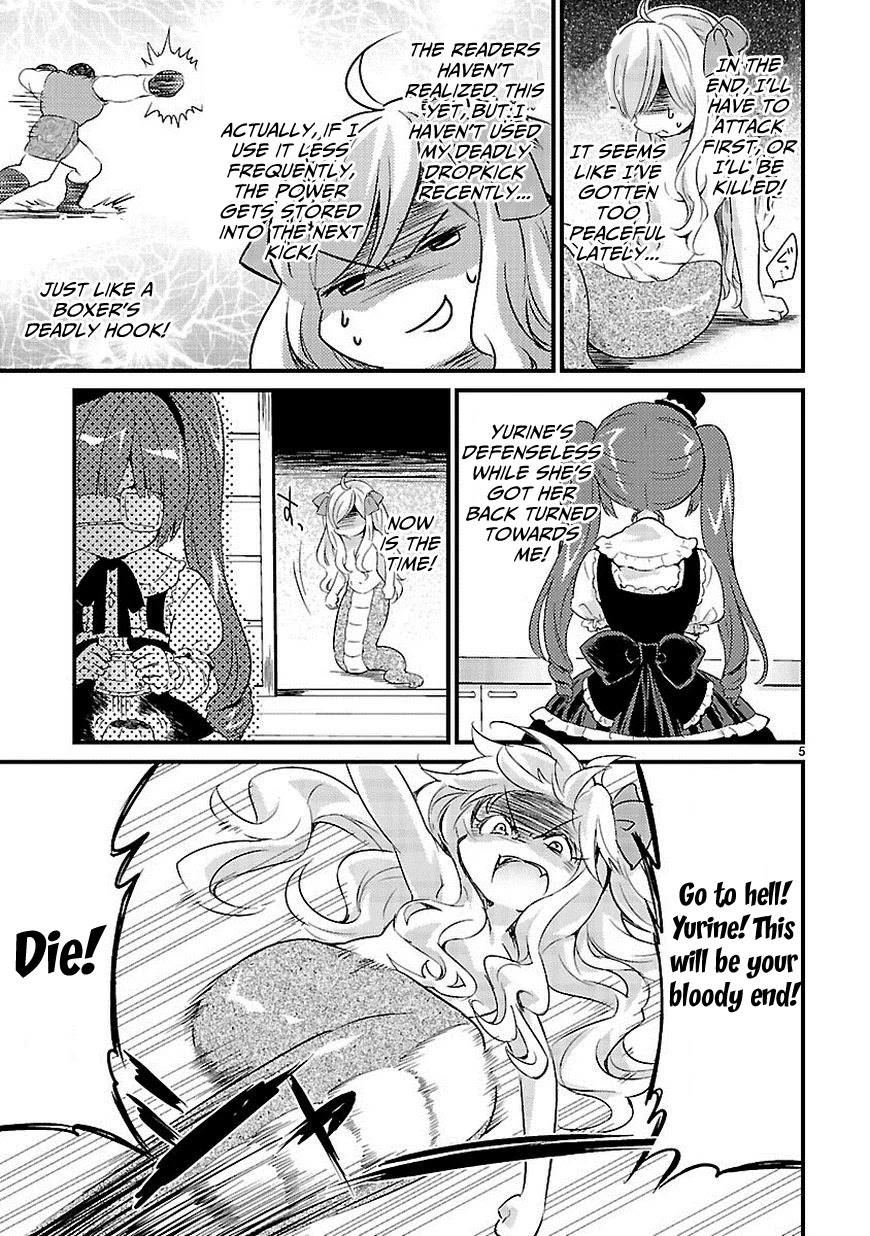 Jashin-chan Dropkick Chapter 9 page 5 - Chapter 9: Jyashin-chan and the Spear