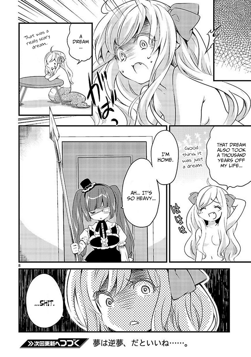 Jashin-chan Dropkick Chapter 9 page 8 - Chapter 9: Jyashin-chan and the Spear