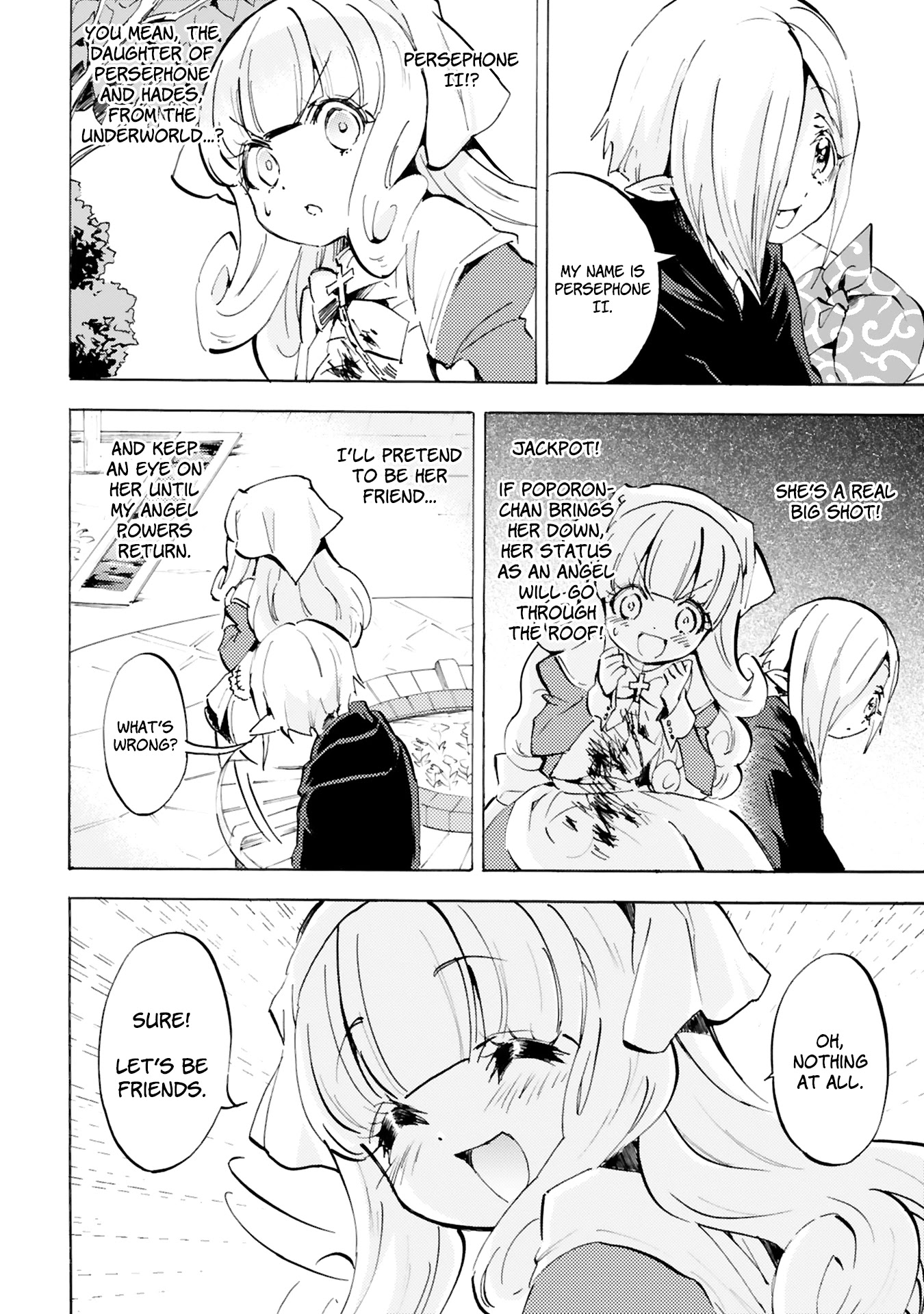 Jashin-chan Dropkick Chapter 90 page 6 - Chapter 90: New Friends